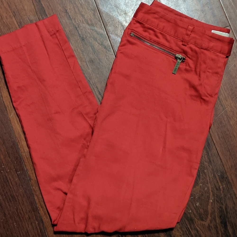 Red Dress Pants by Michael Kors